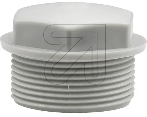 Würgenippel Polyethylen grau M 32