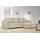 OTTO home Ecksofa OTTO HOME "BEATRICE optionale Schlafsofa mit Bettkasten, B/T/H: 265/170/86 cm", beige (creme), B:265cm H:86cm T:170cm, 100% Polyester, Sofas, Ecksofa, L-Form, wahlweise auch mit Bettfunktion und Bettkasten