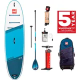 Red Paddle SUP Stand Up Paddel SET Red Paddle Co RIDE 10'6 319 x 81 x 12 cm blau