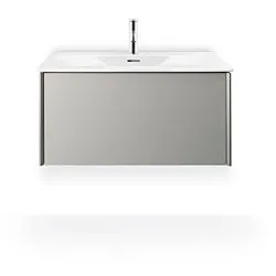 Duravit XViu Waschtisch-Unterschrank XV40340B191 81 x 39,7 x 48 cm, taupe matt, 1 Auszug, champagner matt