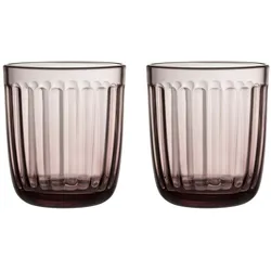 Iittala - Raami Trinkglas 26 cl, calluna (2er-Set)