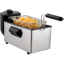 Alpina Fritteuse 3 Körbe 5 l Edelstahl