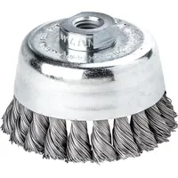 Lessmann Topfbürste Stahldraht 0,50 mm, Bürsten-⌀xGewinde: 90XM14 mm
