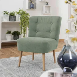 Max Winzer Sessel Fiona Polyester 60 x 55 x 70 cm Grün
