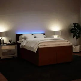 vidaXL Boxspringbett 140 x 200 cm Rosa