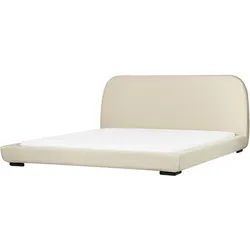 Wasserbett Stoff ROISEL 180 x 200 cm Hellbeige