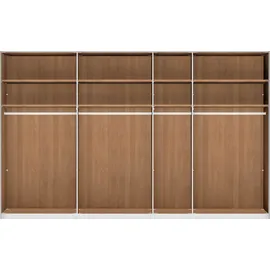 Wiemann Drehtürenschrank Cardiff 295,2 x 236 x 58 cm Weiß/Braun