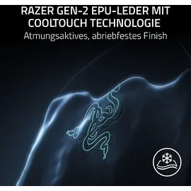 Razer ISKUR V2 Leder Grün