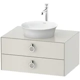 Duravit White Tulip Waschtischunterbau wandhängend für 236243, 800 x 550mm, × 40,8 × 55 cm