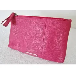 Leder-Kult.-Tasche orchidea 21,5x13x2,5