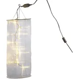 Lunartec Organza-Lichterschlauch-Skulptur mit 20 LEDs, 60 cm