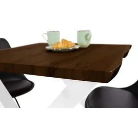 Sam Josy 80 x 76 x 80 cm Nussbaum/weiß
