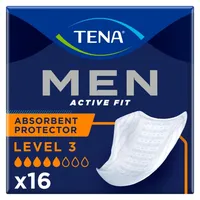 Tena Tena Men Active Fit Level 3 Inkontinenzeinlagen, 16 Stück