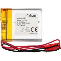 Akyga Li-Po Akku 3,7V 400mAh LP403035