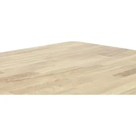 MCA living Esstisch Oskar TOPSELLER!«, (Esstisch, Küchentisch),... Massivholztisch, wahlweise in Kernbuche oder Wildeiche, massiv rechteckig, 80x76x120 cm, - 2 Jahre Gewährleistung - mind. 14 Tage Rückgaberecht - Braun