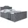 altdecor VILA-1-Z KING 160 x 200 cm H3/H4 Dunkelgrau