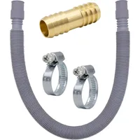 VARIOSAN Ablaufschlauch Verlängerung Set 14955 grau