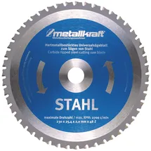 Metallkraft Sägeblatt Für Stahl 230 x 2,0 x 25,4 mm Z48