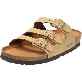 ROHDE Klassische Pantoletten für Damen, beige, Größe 43 EU