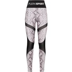 PLEIN SPORT Damen Tight PYTHON, Grau, XS