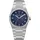 Carlo Colucci Quarzuhr blau/silber Leder 40 mm CC600-1