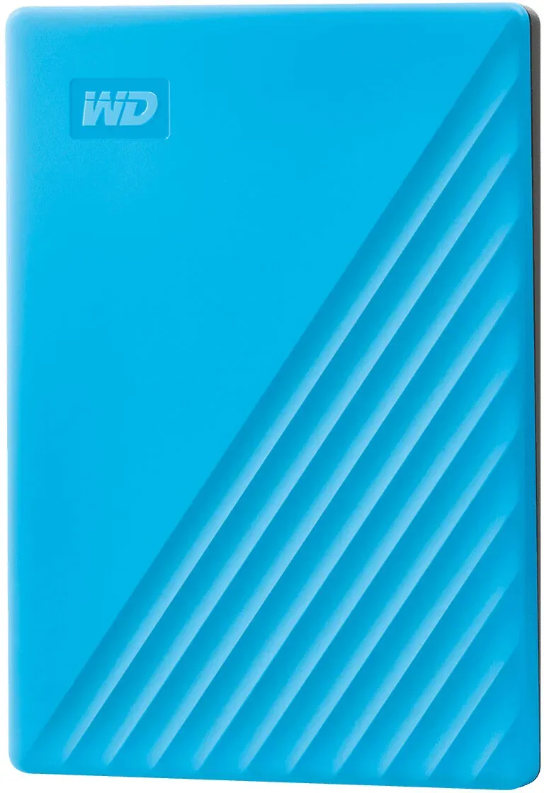 Western Digital My Passport Externe Festplatte 2 TB 3.2 Gen 1 (3.1 Gen 1) Blau