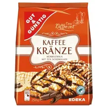 Gut&Günstig Mürbegebäck Kaffeekränze 250 g