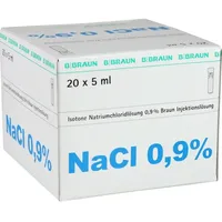 B. Braun Kochsalzlösung 0,9% Miniplasco connect 20 x 5 ml