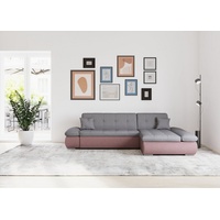 Domo Collection Moric Schlafsofa B/T/H 300/172/80 cm, viele Bezugsarten, auch in Cord«, lila