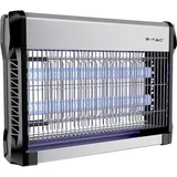 V-Tac VT-3220 11180 UV-Licht UV-Insektenfänger 20W (B x H x T) 397 x 280 x 93.5mm Schwarz, Grau