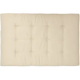 Beautissu Palettenkissen 120 x 80 x 15 cm beige 1 St.