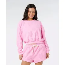 Rip Curl Paradise Terry Crew Pink M