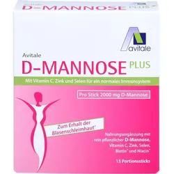 D-MANNOSE PLUS 2000 mg Sticks m.Vit.u.Mineralstof. 37,05 g