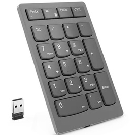 Lenovo Go Wireless Numeric Keypad grau, USB (GY41C33979 / 4Y41C33791)