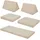 [en.casa] Spielsofa Norhulta 150 x 66 x 46 cm Cord beige