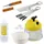 Agora-Tec Agora-Tec® 5 in 1 Airbrush CLEAN Reinigungs Zubehör-Set mit Vallejo Reiniger