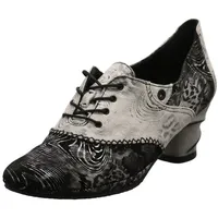 SIMEN Schnürpumps für Damen, grau, Größe 39 EU