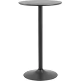 VCM Bartisch Ibiz 60 x 60 x 105 cm Schwarz