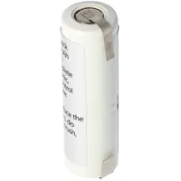 AccuCell Akkupack NiMH 2,4V 1100mAh L1x2 GP110AFH mit Lötfahnen