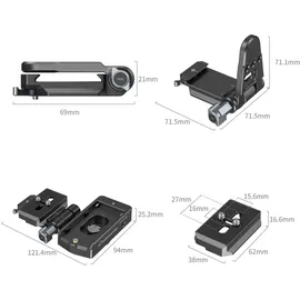 SmallRig 4696 NP-F Battery Adapter Mount Plate Kit