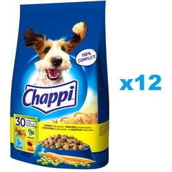 CHAPPI Trockenfutter mit Geflügel 12x500g für ausgewachsene Hunde