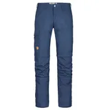 Fjällräven KARL PRO ZIP-OFF TROUSERS M Herren - Trekkinghose - blau