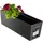 Kadax Blumenkasten 18,5 x 56 cm Grafit