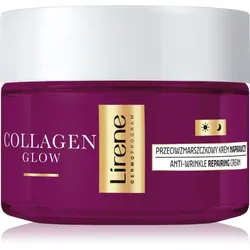 Lirene Collagen Glow 70+ Anti-Falten und Regenerationscreme für die Nährung der Haut und zum Aufrechterhalten der natürlichen Hydratisierung 50 ml