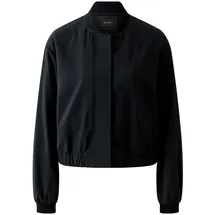 Oui Blouson mit verdeckter Knopfleiste, black 40