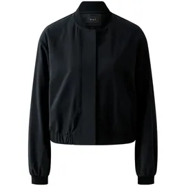 Oui Blouson mit verdeckter Knopfleiste, black 40