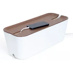 Hideaway Kabelbox XL in Holzfarbe