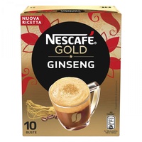 10x Tassen Nescafe Ginseng Kaffee Coffee Instant 7g Kaffeemilch Pulverkaffe