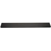 MCW Sichtschutz Savoie-A 180 x 15 cm schwarz inkl. WPC Pfosten