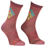 Ortovox Alpine Light Comp Mid Socken 2 Paar Wild Rose 42-44